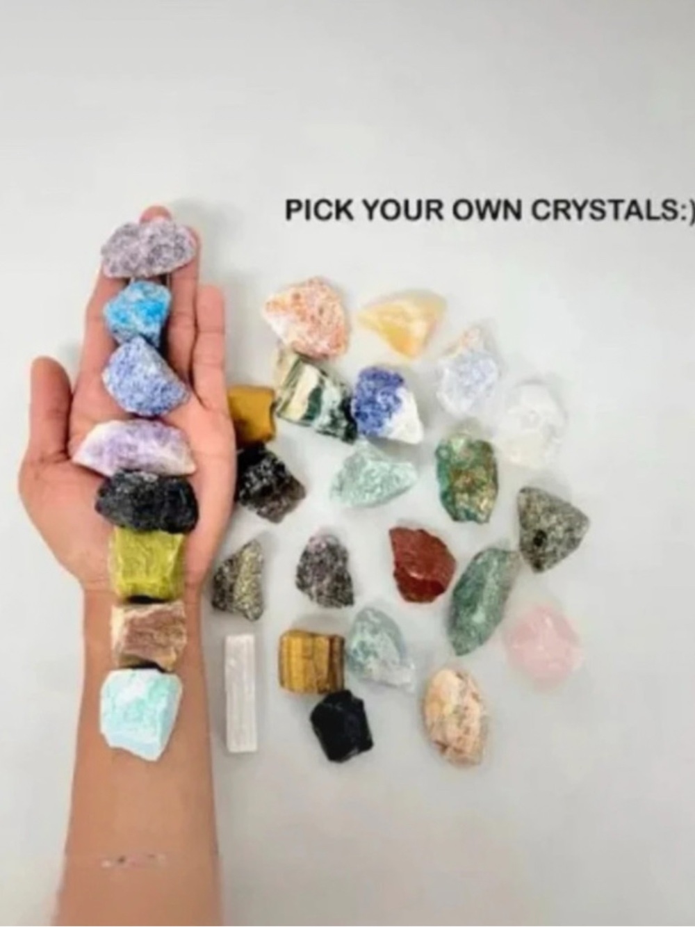 Make Your Own 3 Crystal Bundle + Create a custom trio of energy and intention